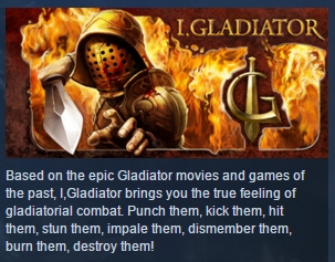I, Gladiator ( Steam Key / Region Free ) GLOBAL ROW