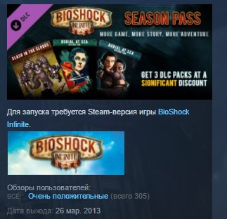 BioShock Infinite Season Pass 💎STEAM KEY КЛЮЧ ЛИЦЕНЗИЯ