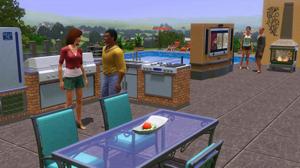 The Sims 3 Outdoor Living Stuff ORIGIN KEY REGION FREE