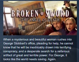 Купить broken sword 4 - the angel of death 💎steam key лиценз Фотография broken sword 4 - the angel of death 💎steam key лиценз