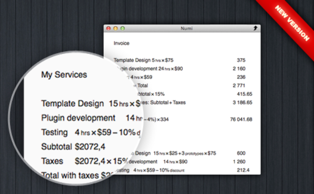 Numi 2 for Mac License Key