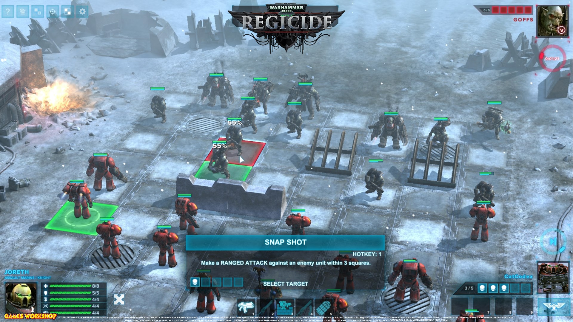 Ranged attack. Вархаммер 40000 игра. Warhammer 40k Regicide. Warhammer 40,000: Regicide. Вархаммер 40 000 игра.