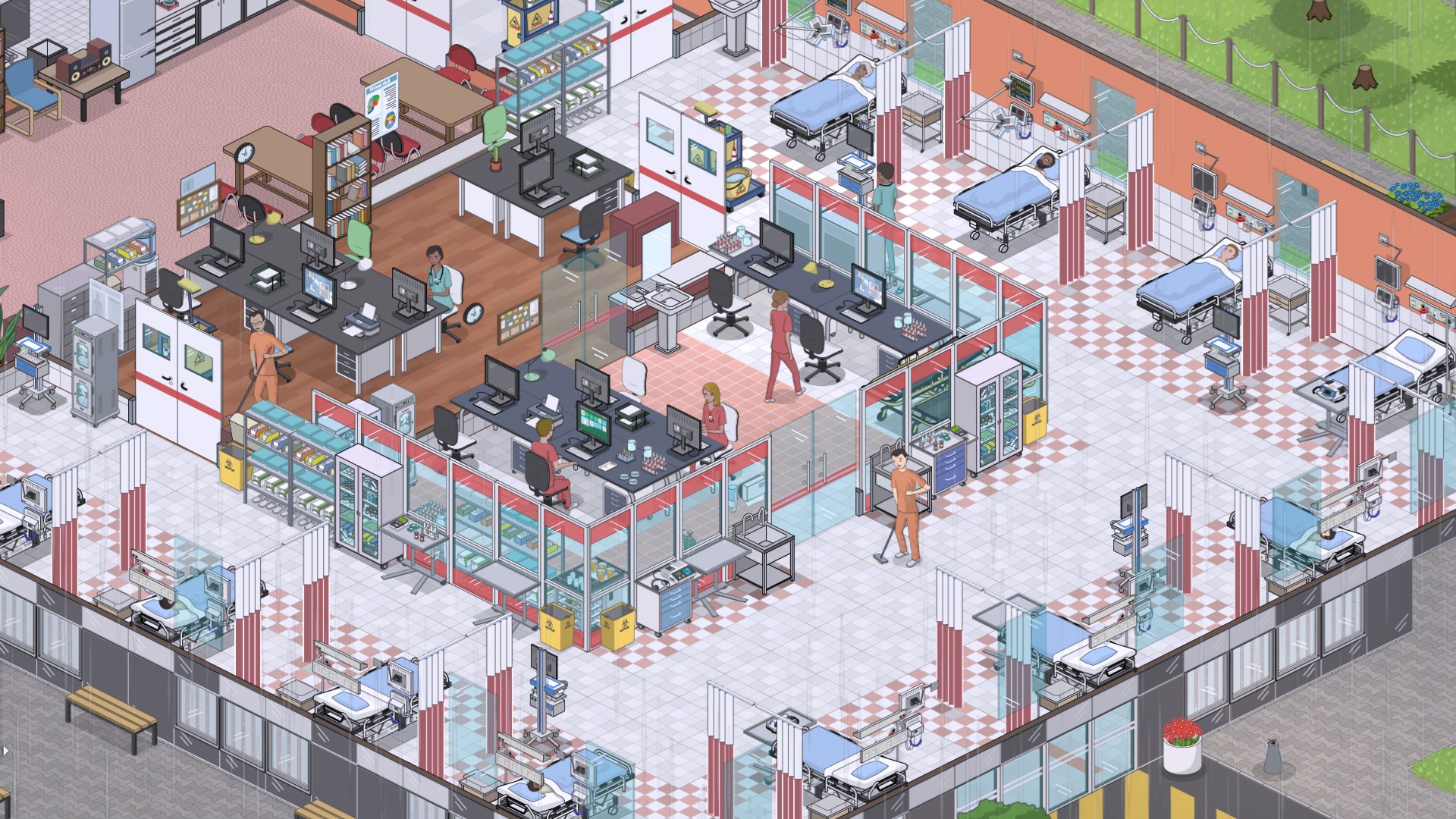 Theme hospital steam фото 45