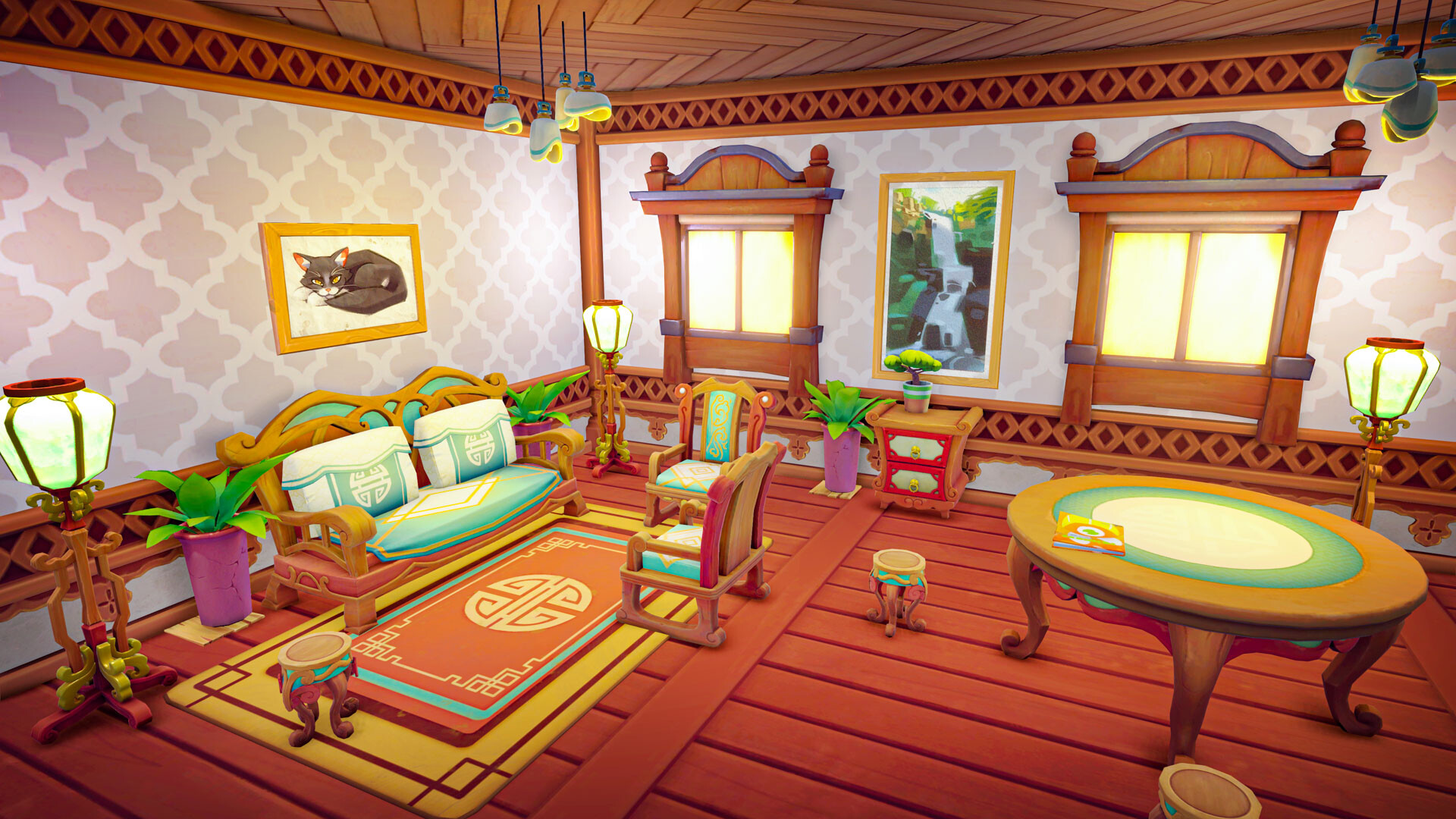 My Time at Sandrock Far East Furniture Pack 💎DLC STEAM