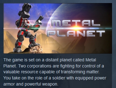 Metal Planet  ( Steam Key / Region Free )