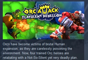 Orc Attack: Flatulent Rebellion (STEAM KEY REGION FREE)