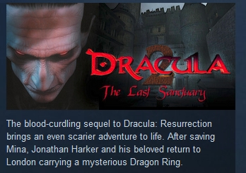 Dracula 2: The Last Sanctuary (Steam Key / Region Free)