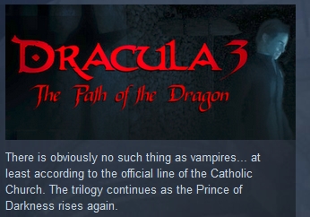 Dracula 3: The Path of the Dragon STEAM KEY REGION FREE