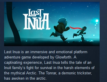 Last Inua ( Steam Key / Region Free ) GLOBAL ROW