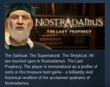 Nostradamus: The Last Prophecy (STEAM KEY REGION FREE)