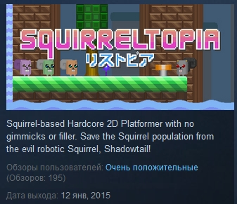 Squirreltopia   ( Steam Key / Region Free )