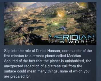 Meridian: New World ( Steam Key / Region Free ) GLOBAL