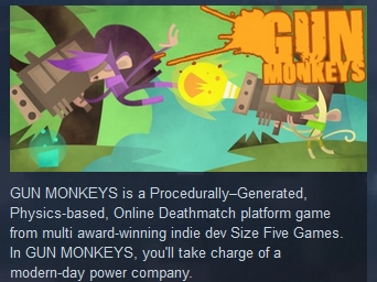 Gun Monkeys   ( Steam Key / Region Free )