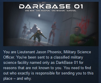 DarkBase 01 Darkbase01 ( Steam Key / Region Free )
