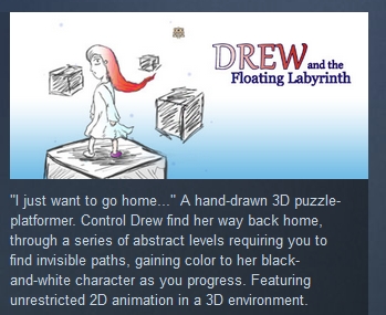 Drew and the Floating Labyrinth (STEAM KEY REGION FREE)