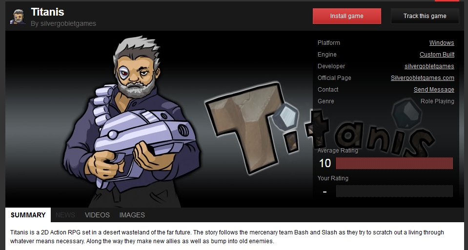 Titanis ( Desura Key / Region Free )