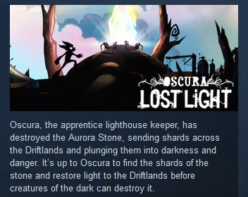 Oscura: Lost Light  ( Steam Key / Region Free )