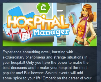 Hospital Manager ( Steam Key / Region Free ) GLOBAL ROW