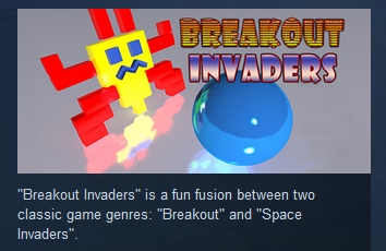 Breakout Invaders  ( Steam Key / Region Free )