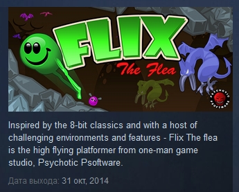 Flix The Flea  ( Steam Key / Region Free )