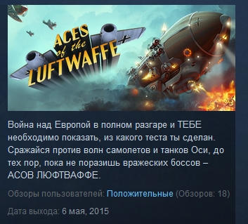 Aces of the Luftwaffe  ( Steam Key / Region Free )