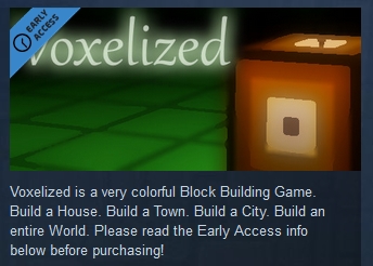 Voxelized  ( Steam Key / Region Free )