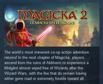 Magicka 2  ( STEAM GIFT RU + CIS )