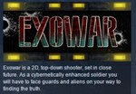 Exowar STEAM KEY REGION FREE GLOBAL+РОССИЯ