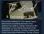 The Legend: A University Story STEAM KEY REGION GLOBAL