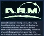 ARM Planetary Prospectors Asteroid Resource Mining KEY
