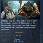 Torn Tales * STEAM KEY REGION FREE GLOBAL