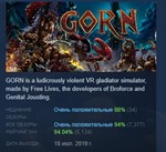 GORN * АВТОДОСТАВКА STEAM GIFT РОССИЯ