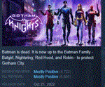 Gotham Knights *STEAM KEY СТИМ ЛИЦЕНЗИЯ