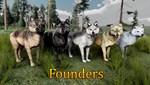WolfQuest: Anniversary - Yellowstone Wolf Coat Pack *