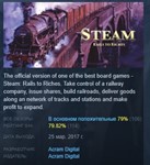 Steam: Rails to Riches *АВТОДОСТАВКА STEAM РОССИЯ