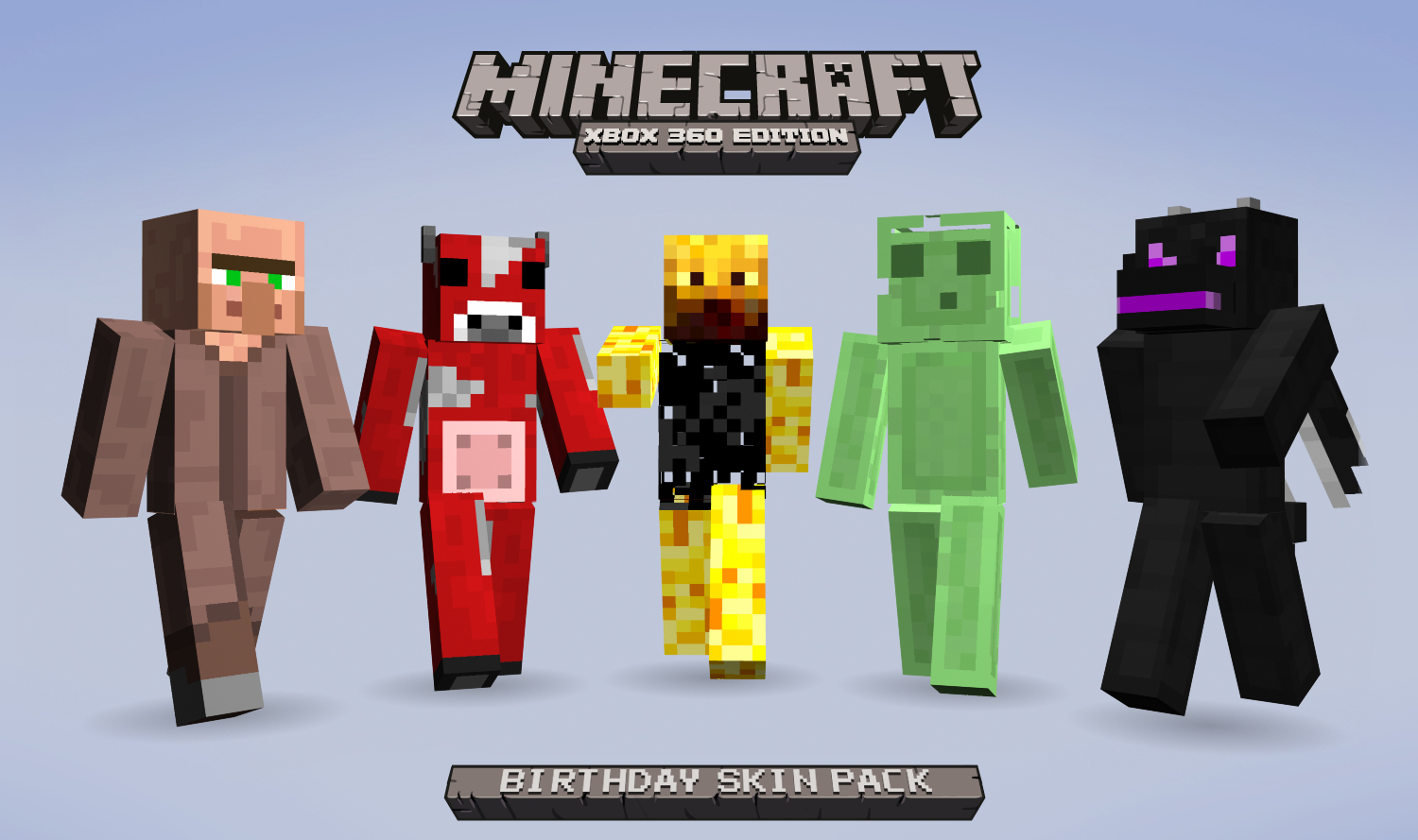 Пакет скинов "Birthday Skin Pack" для Minecraft