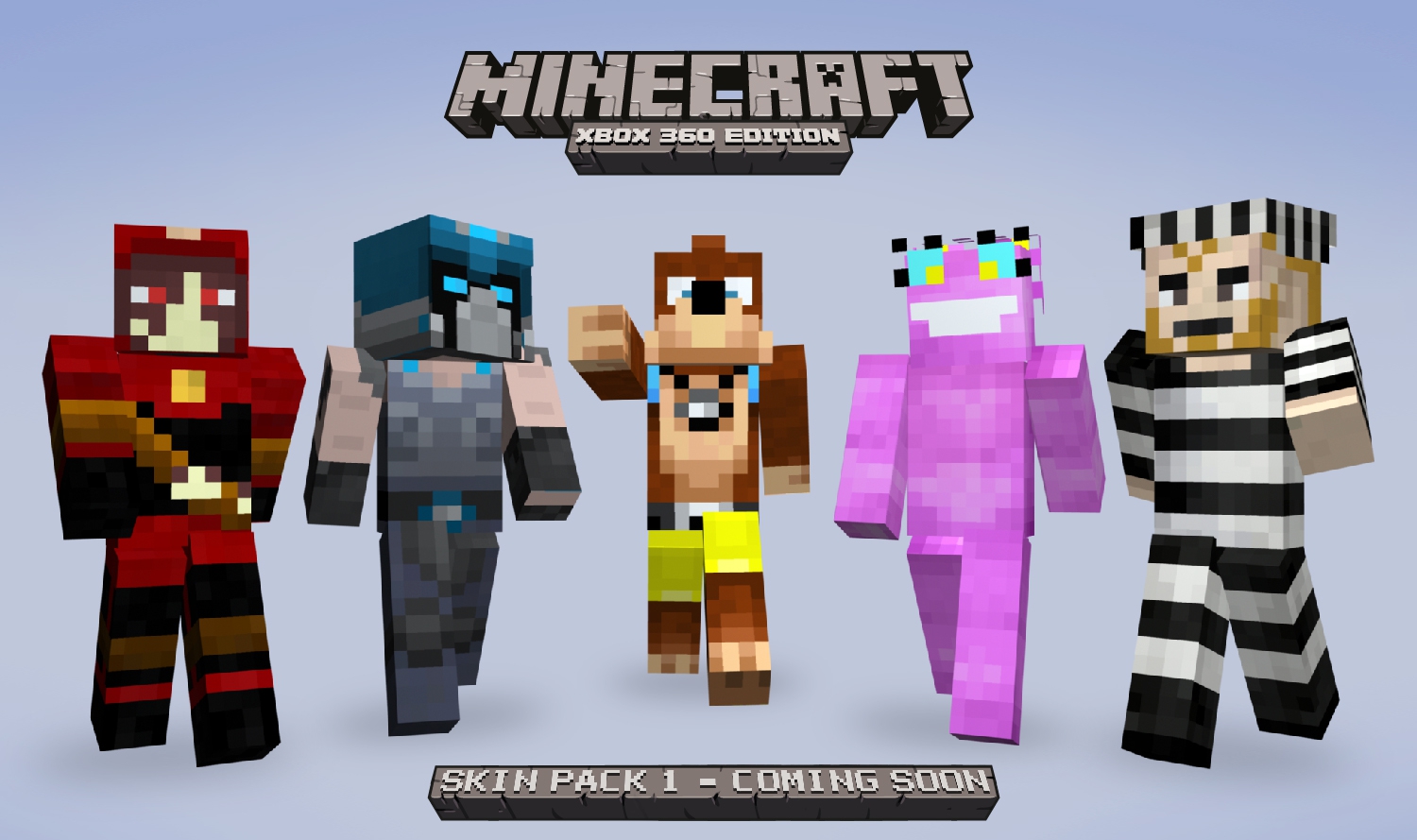 Пакет скинов "Skin Pack 1" для Minecraft