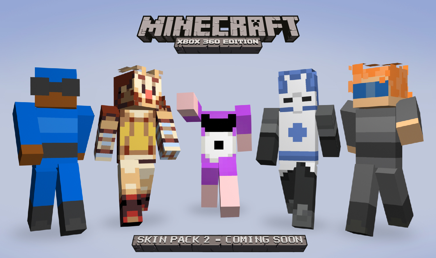 Пакет скинов "Skin Pack 2" для Minecraft