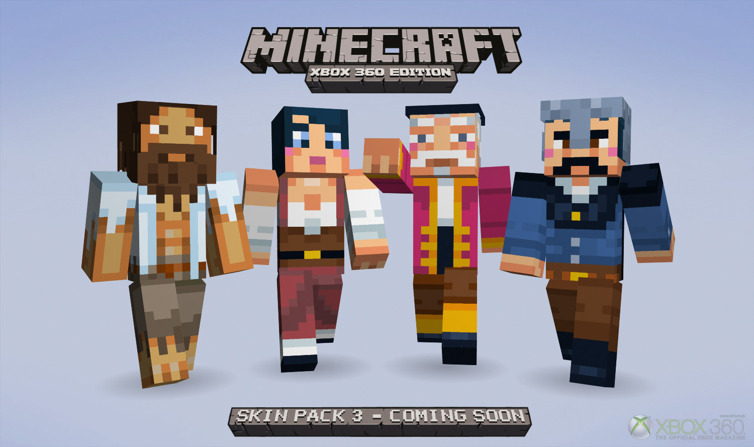 Пакет скинов "Skin Pack 3" для Minecraft