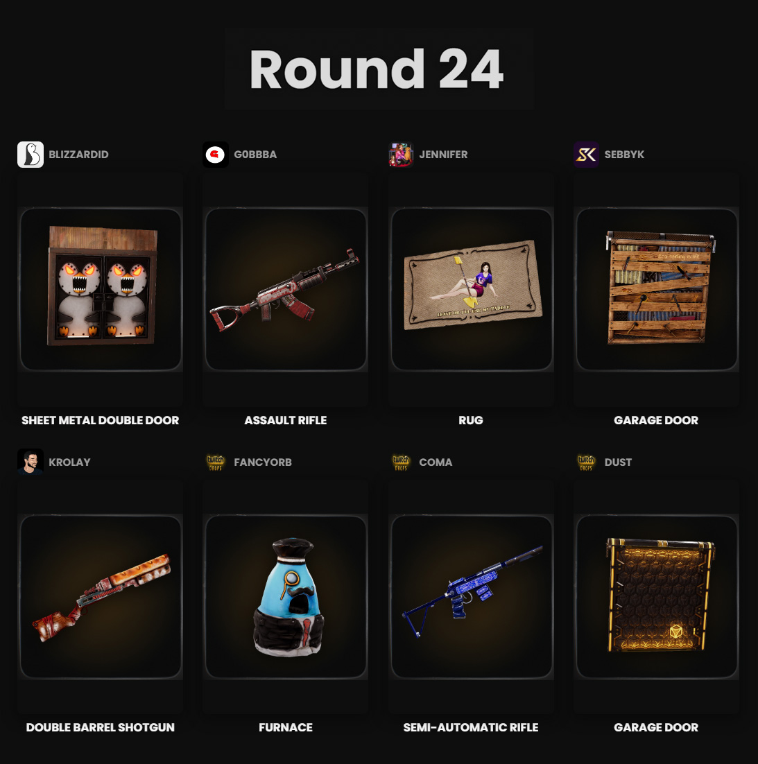 Drops on twitch rust round 11 фото 87