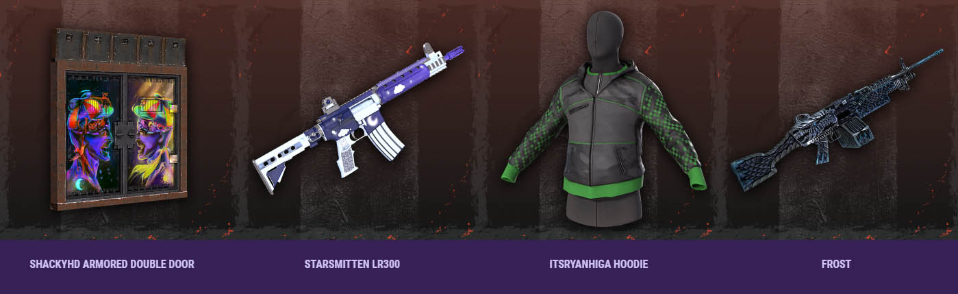 Buy Rust Skins 1 Twitch Drops Round 9 11 Items And Download