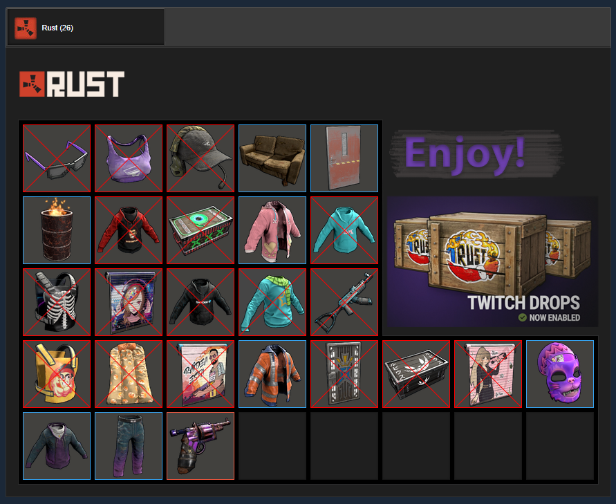 Kupit Skiny Dlya Rust 1 Twitch Drops Moistcr1tikal Jacket I Skachat