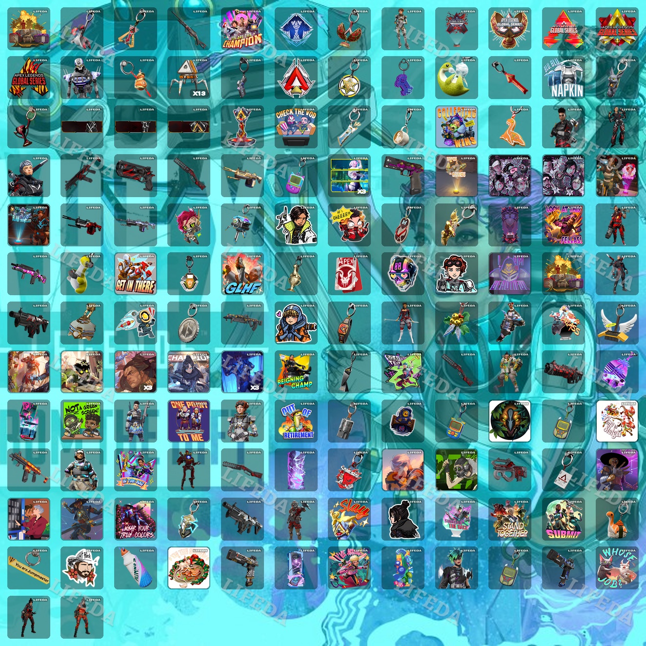 Apex Legends 🏆【TWITCH DROPS】👑164+ REWARDS•SKINS•ITEMS•SCREENS photo 4