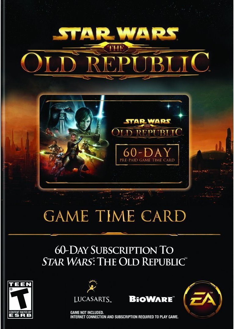 STAR WARS: THE OLD REPUBLIC ТАЙМКАРТА 60 DAYS