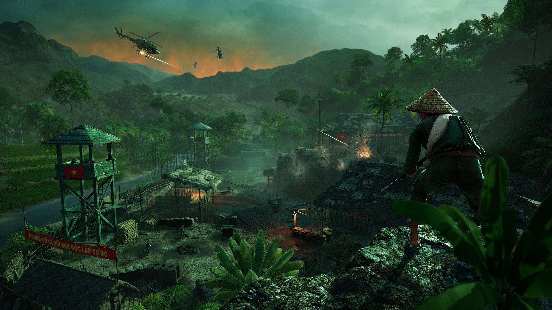 Доп 5 игра. Far Cry 5 DLC. Фар край 5 Вьетнам. Фар край 5 дополнения. Far Cry 5 hours of Darkness.