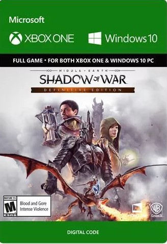 Полное издание Средиземье: Тени войны XBOX/WIN10 KEY