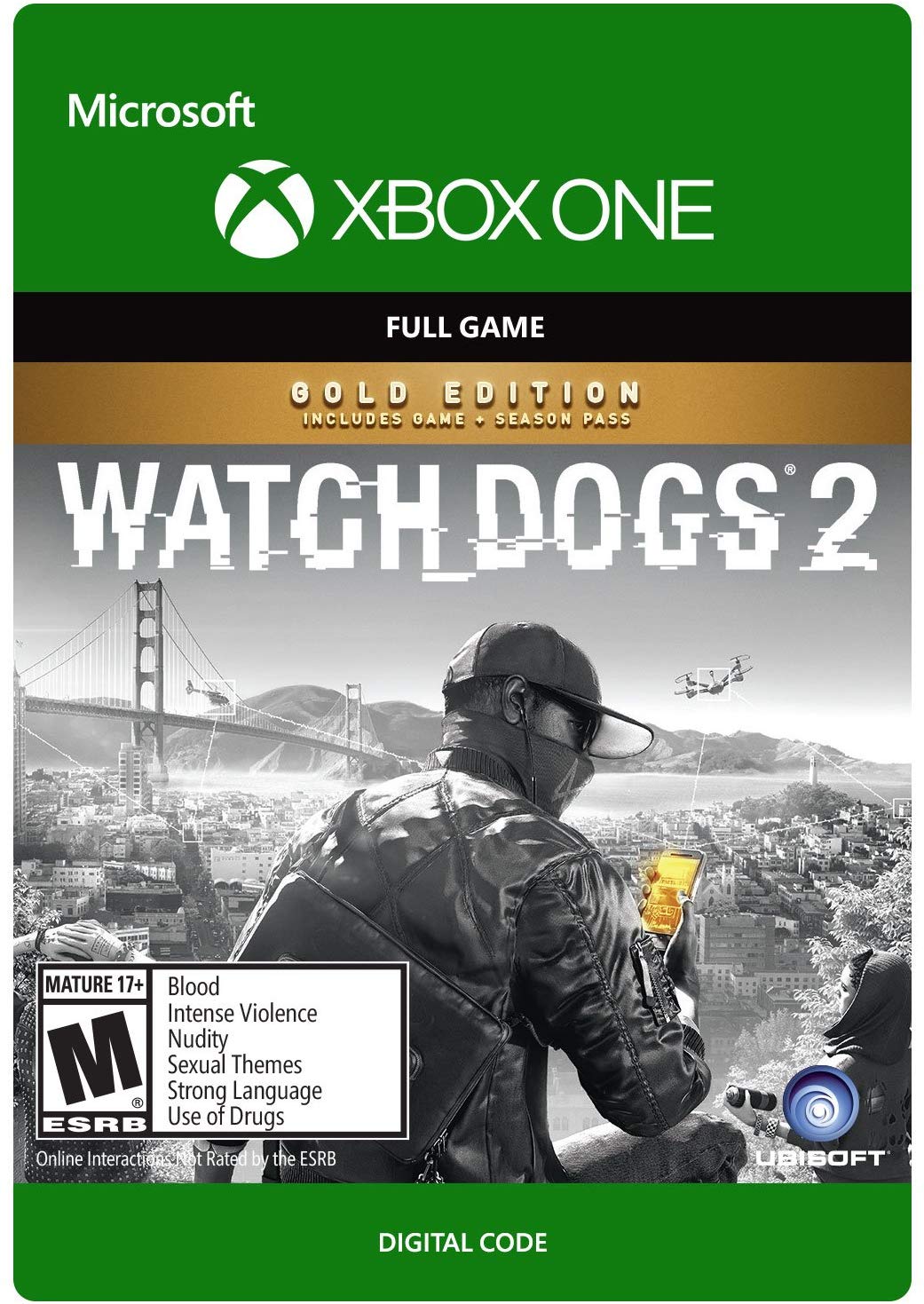 Watch Dogs 2 Key Xbox One