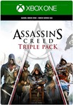 ASSASSIN´S CREED TRIPLE PACK XBOX ONE KEY
