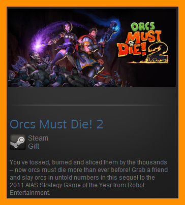 Orcs Must Die 2 (Steam Gift / ROW / Region Free)