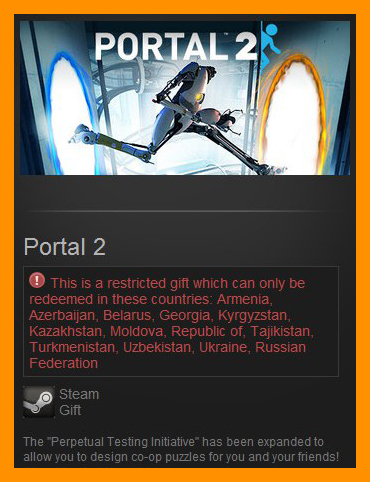 Portal 2 (Steam Gift / RU CIS)